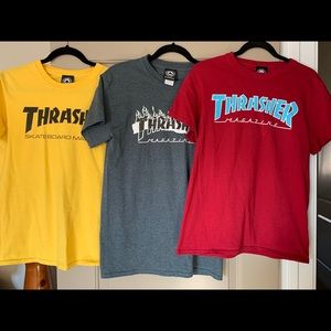 Thrasher T- Shirts. Worn only twice